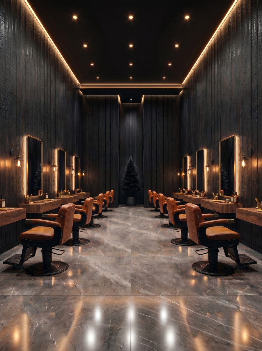 The Black Pine room
